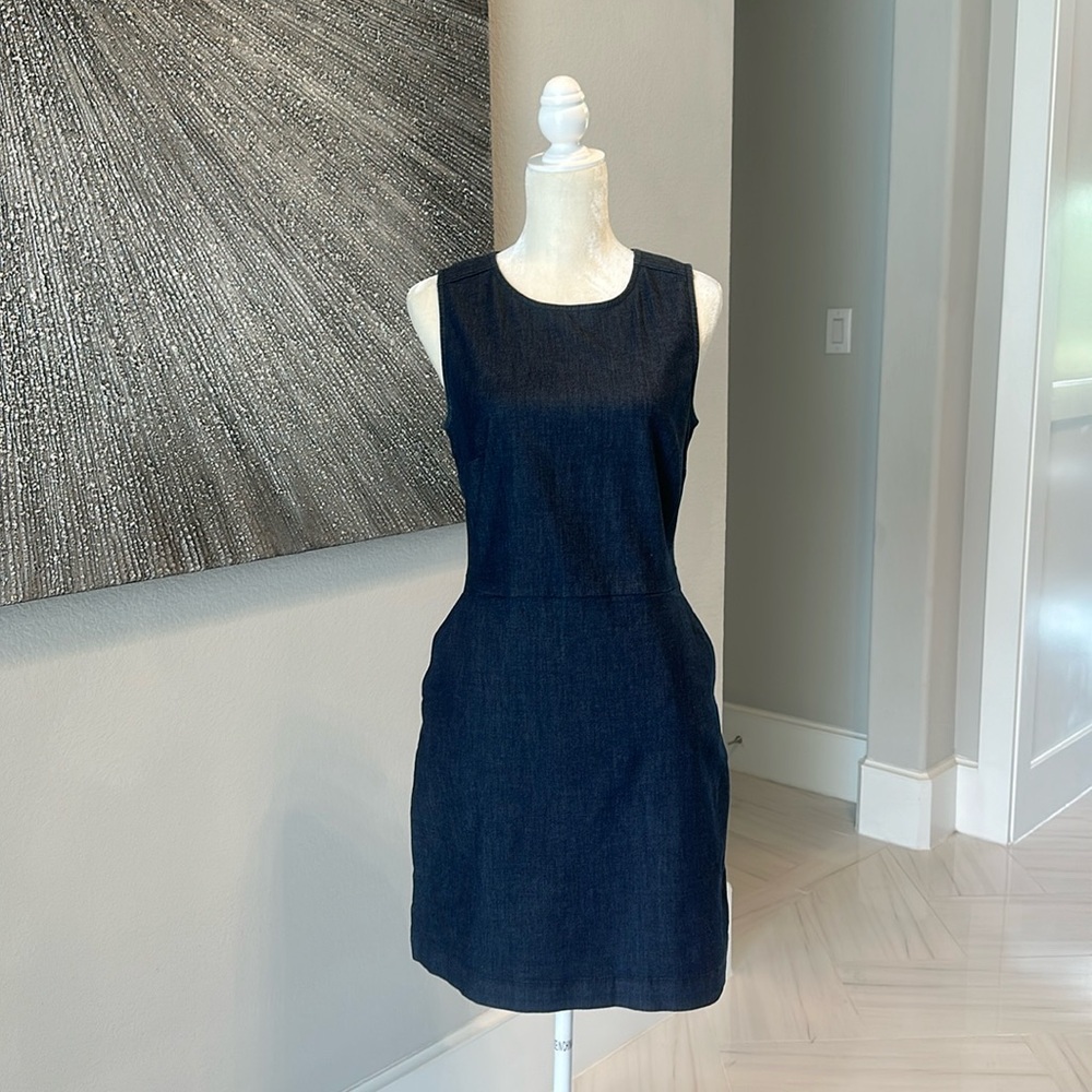 Denim stretchy dress!